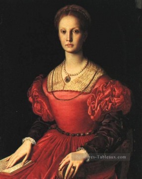 Lucrezia Panciatichi Florence Agnolo Bronzino Peinture à l'huile